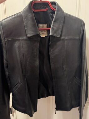 Classic Black Leather Jacket